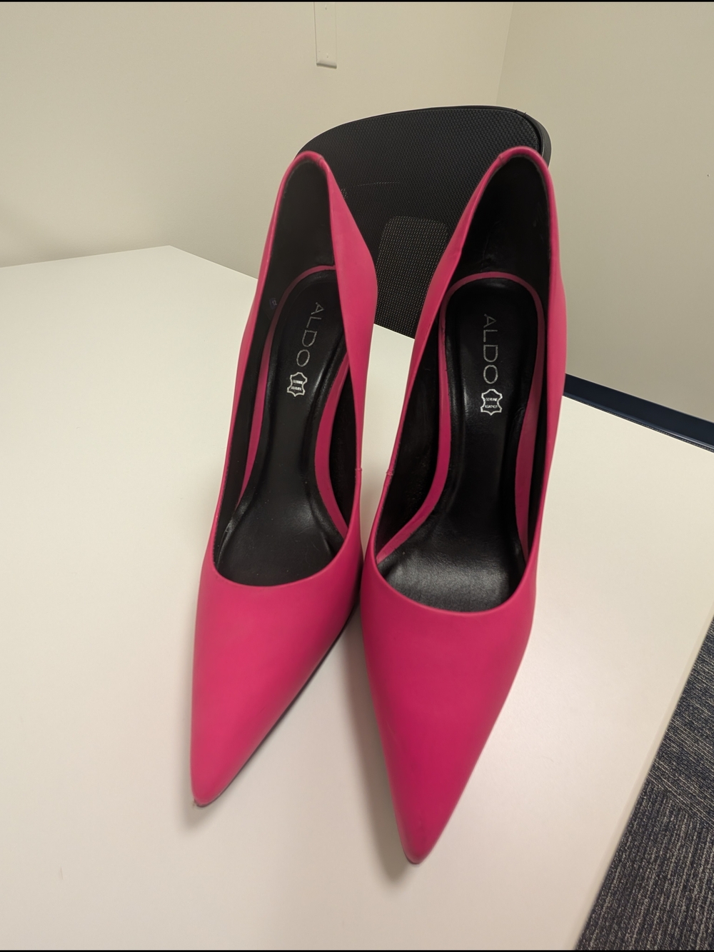 ALDO Women's Hot Pink Pointed Toe Pumps